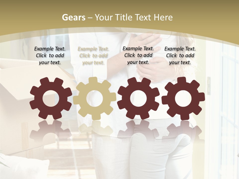 Smile Background Casual PowerPoint Template