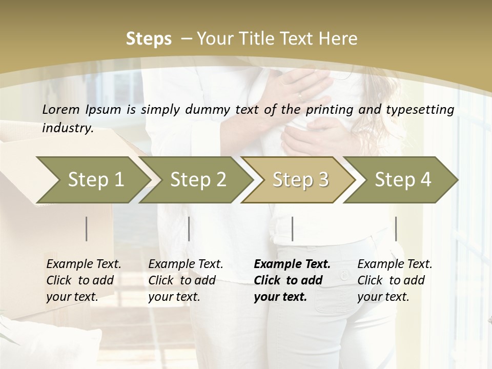 Smile Background Casual PowerPoint Template