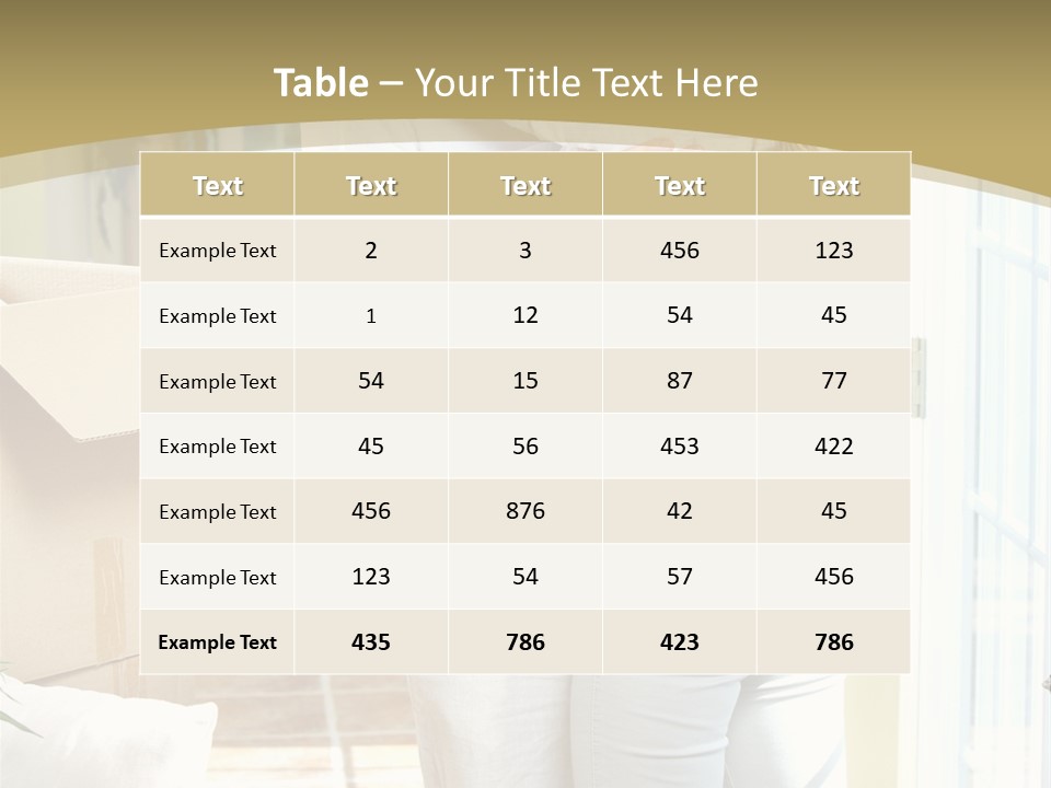 Smile Background Casual PowerPoint Template