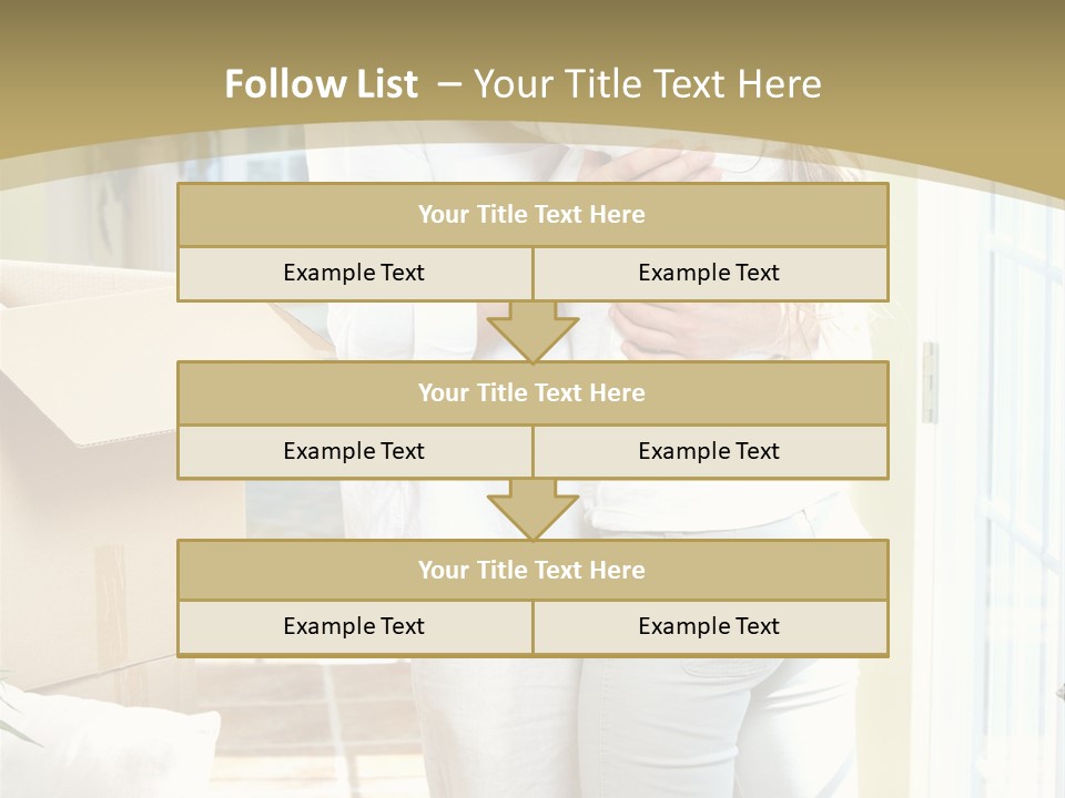 Smile Background Casual PowerPoint Template