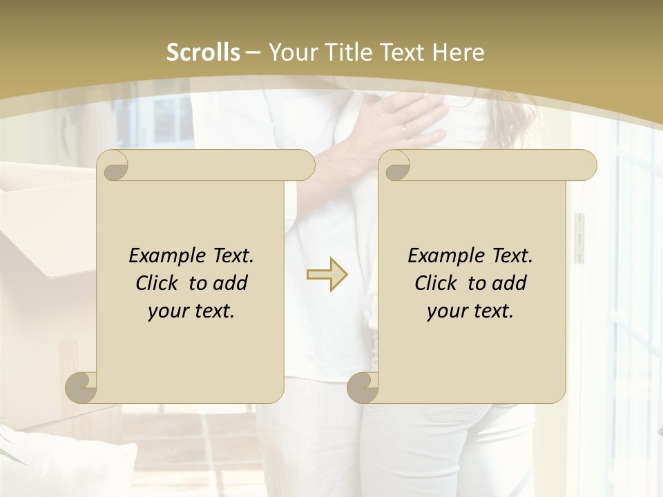 Smile Background Casual PowerPoint Template