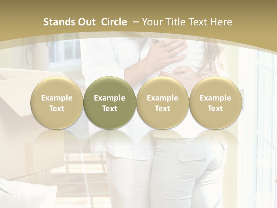 Smile Background Casual PowerPoint Template