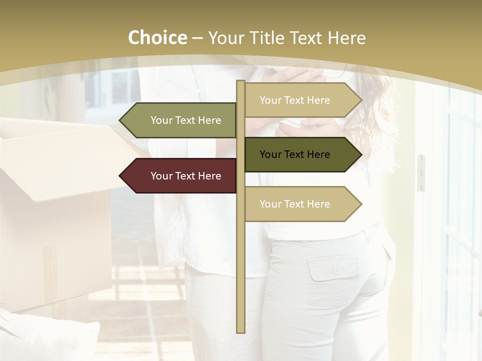 Smile Background Casual PowerPoint Template