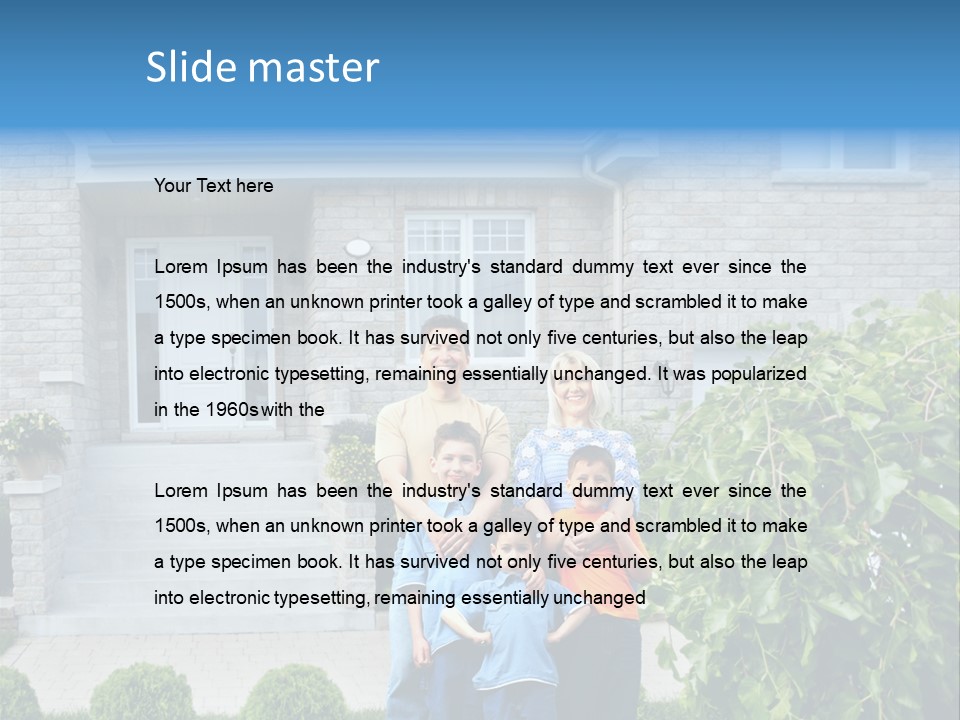 Happiness Background Investment PowerPoint Template