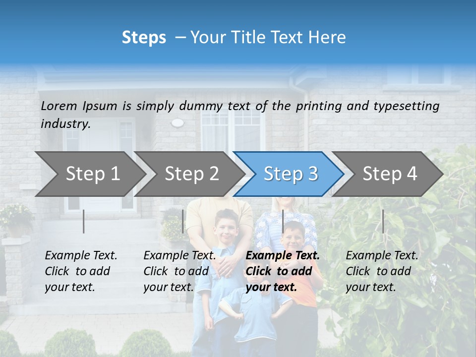 Happiness Background Investment PowerPoint Template