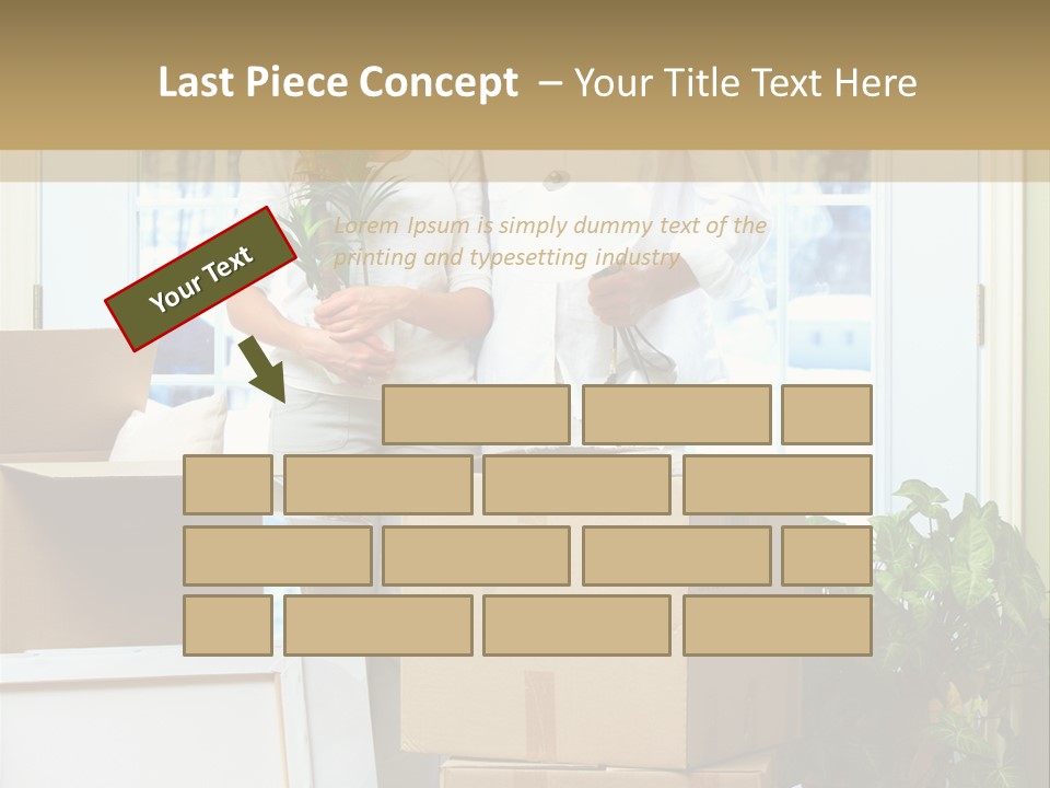 Man Sitting Love PowerPoint Template