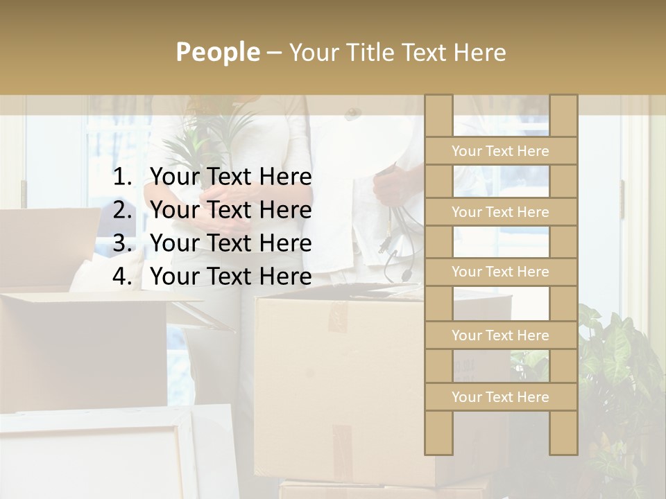 Man Sitting Love PowerPoint Template