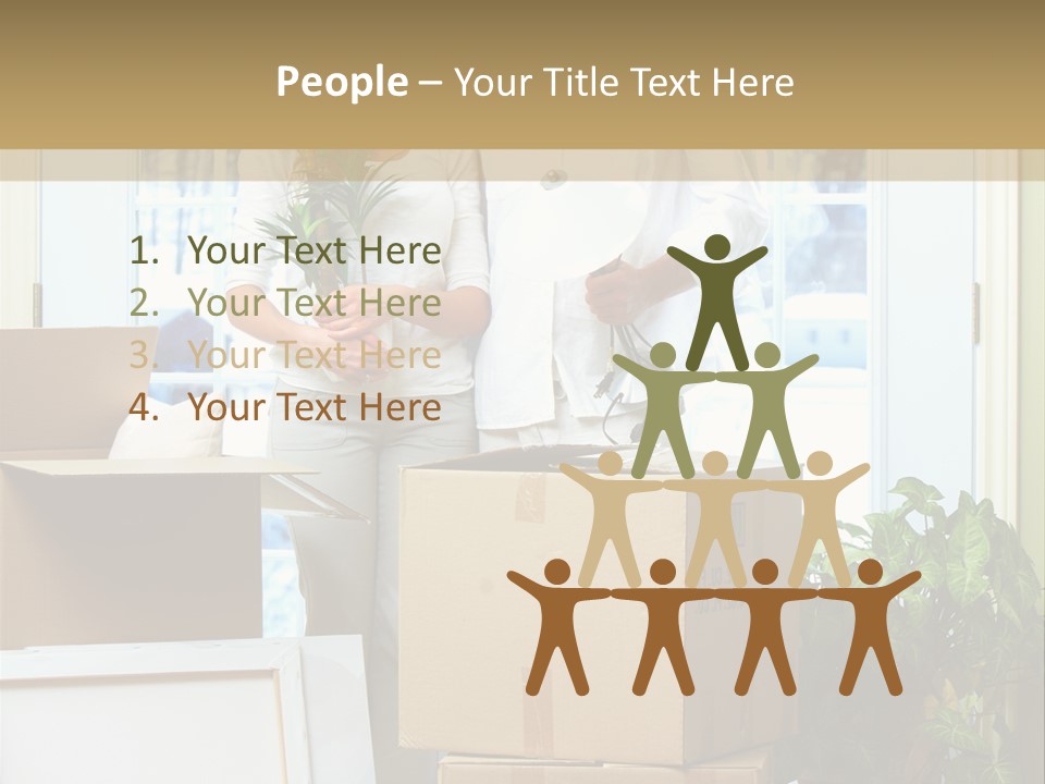 Man Sitting Love PowerPoint Template