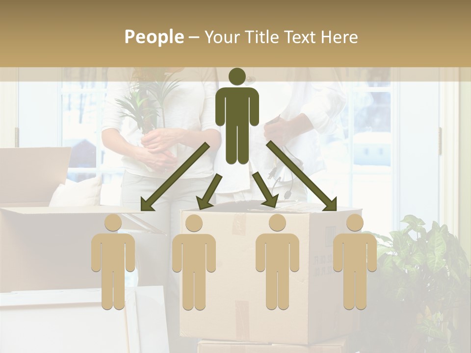 Man Sitting Love PowerPoint Template