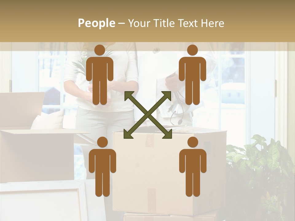 Man Sitting Love PowerPoint Template