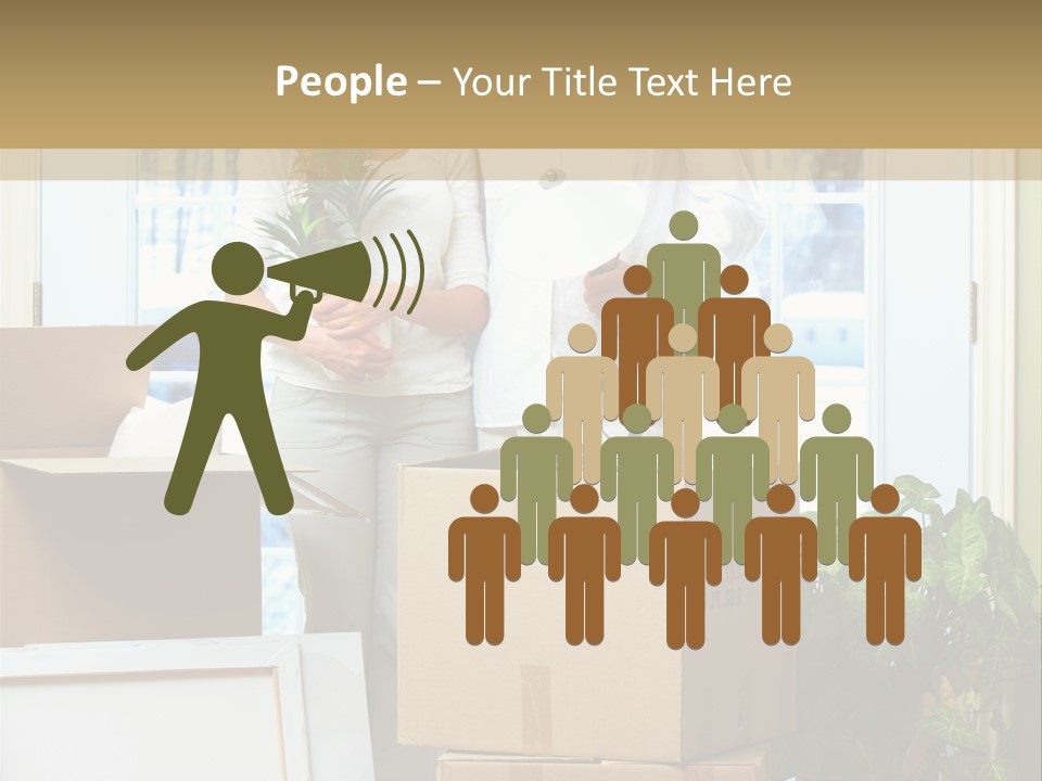 Man Sitting Love PowerPoint Template