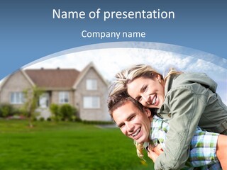 Family Residential Relationship PowerPoint Template