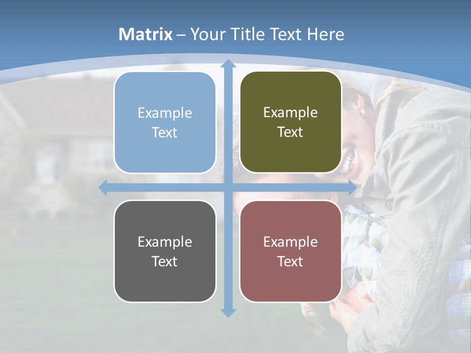 Family Residential Relationship PowerPoint Template