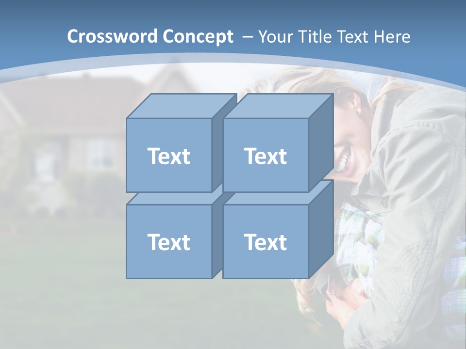 Family Residential Relationship PowerPoint Template