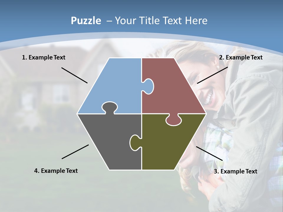 Family Residential Relationship PowerPoint Template