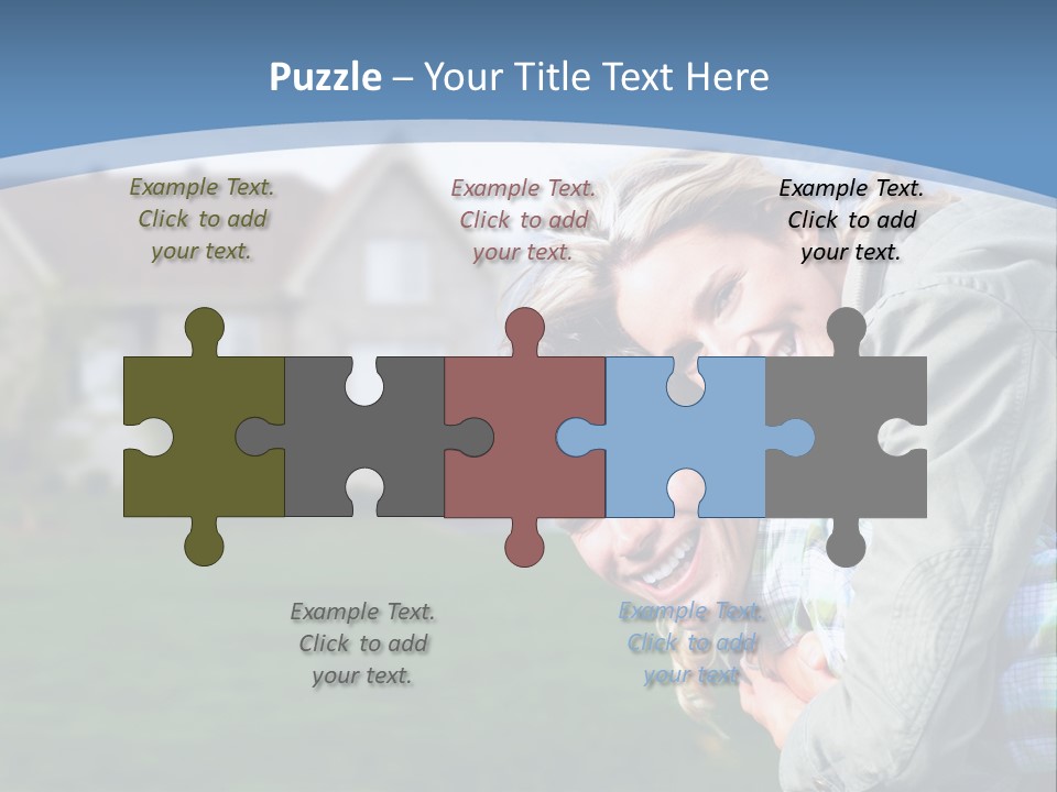 Family Residential Relationship PowerPoint Template