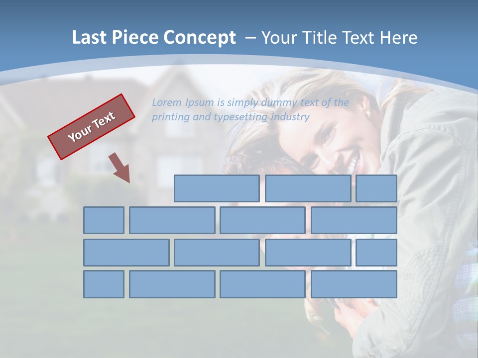 Family Residential Relationship PowerPoint Template
