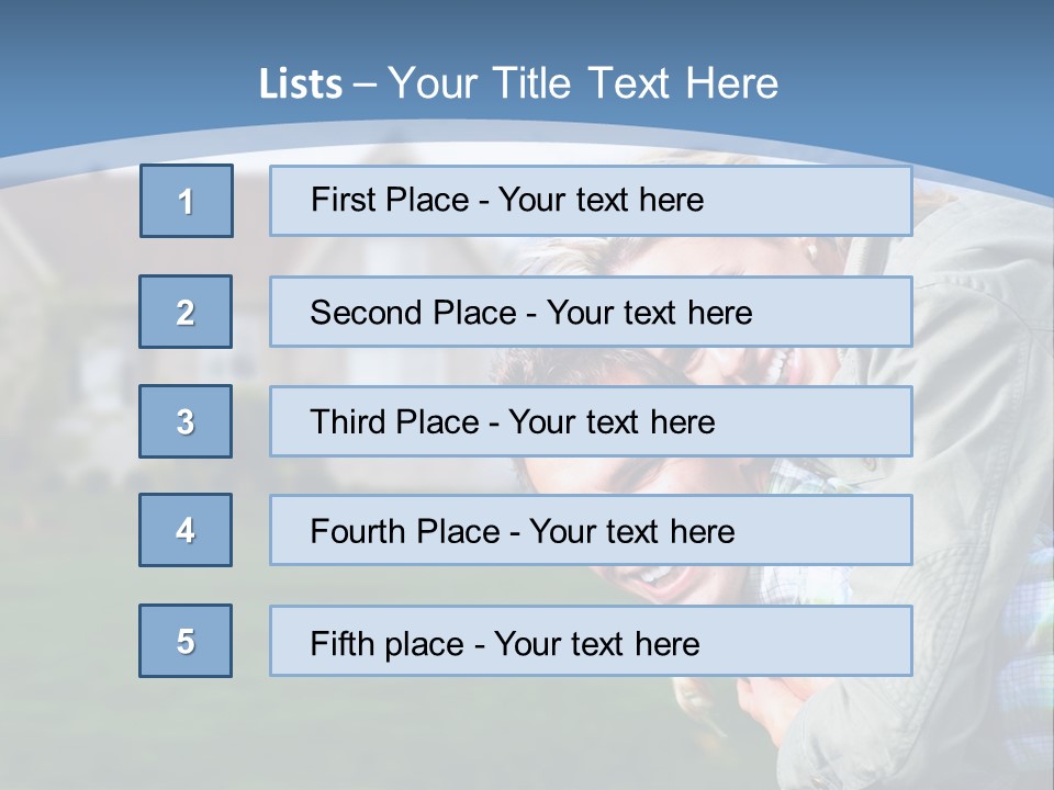 Family Residential Relationship PowerPoint Template