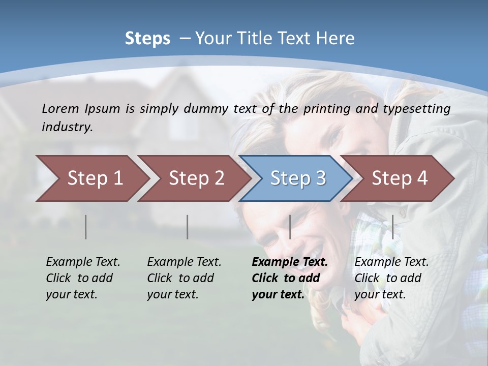 Family Residential Relationship PowerPoint Template