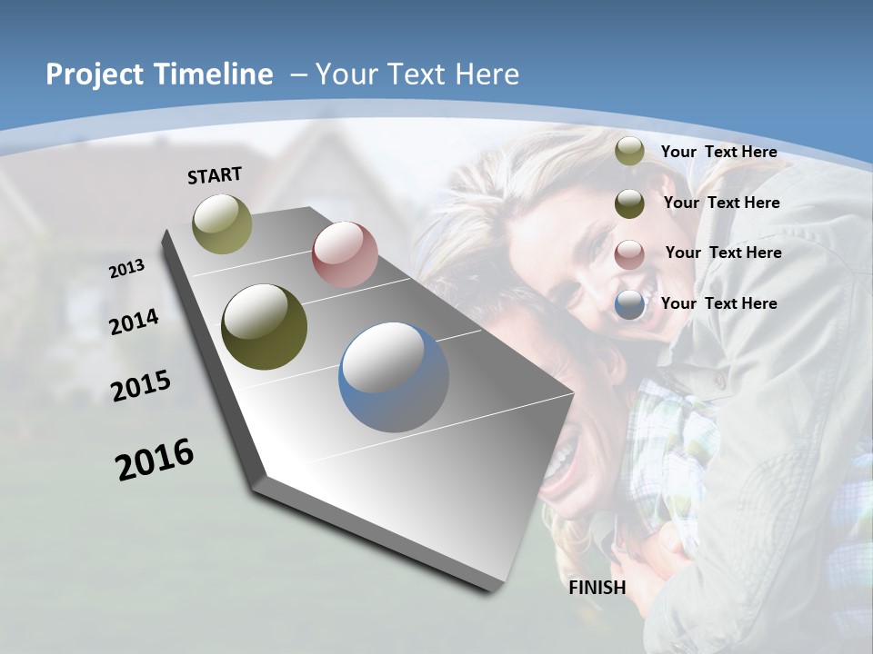 Family Residential Relationship PowerPoint Template