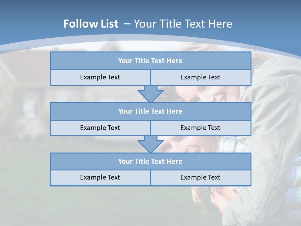 Family Residential Relationship PowerPoint Template