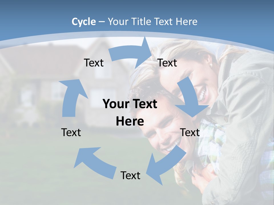 Family Residential Relationship PowerPoint Template