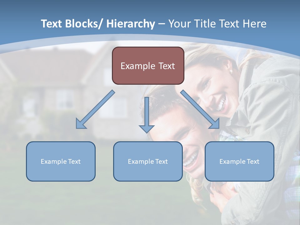 Family Residential Relationship PowerPoint Template