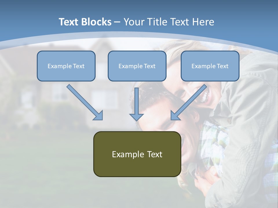 Family Residential Relationship PowerPoint Template