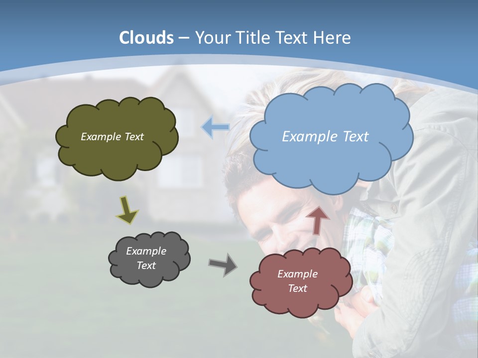Family Residential Relationship PowerPoint Template