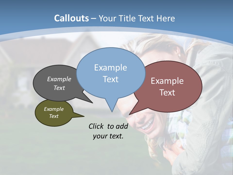 Family Residential Relationship PowerPoint Template