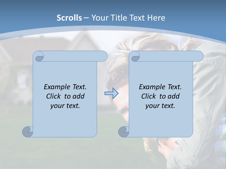 Family Residential Relationship PowerPoint Template
