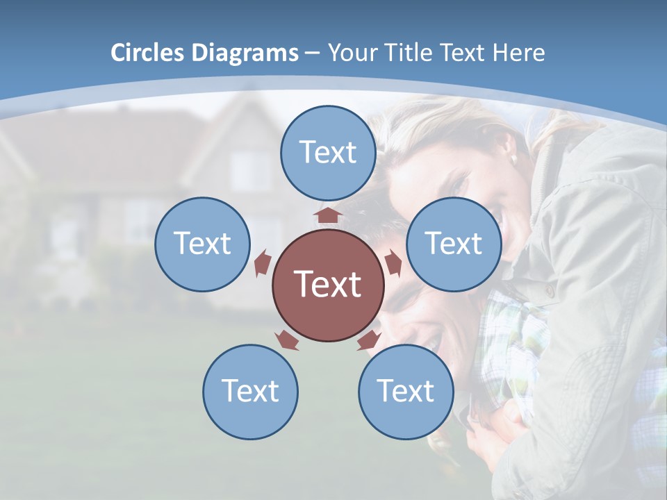Family Residential Relationship PowerPoint Template