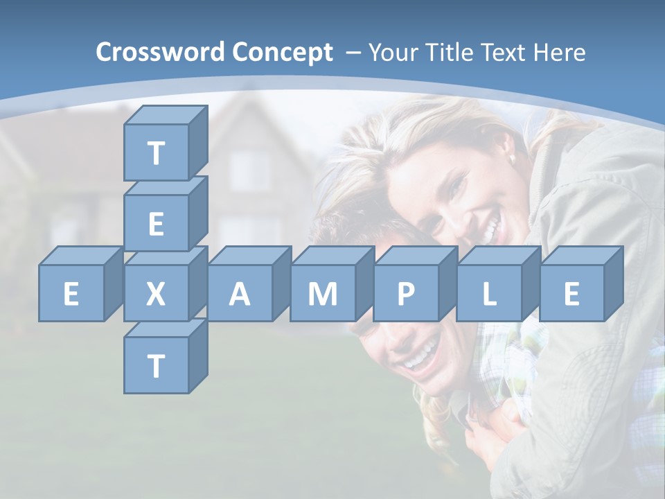 Family Residential Relationship PowerPoint Template