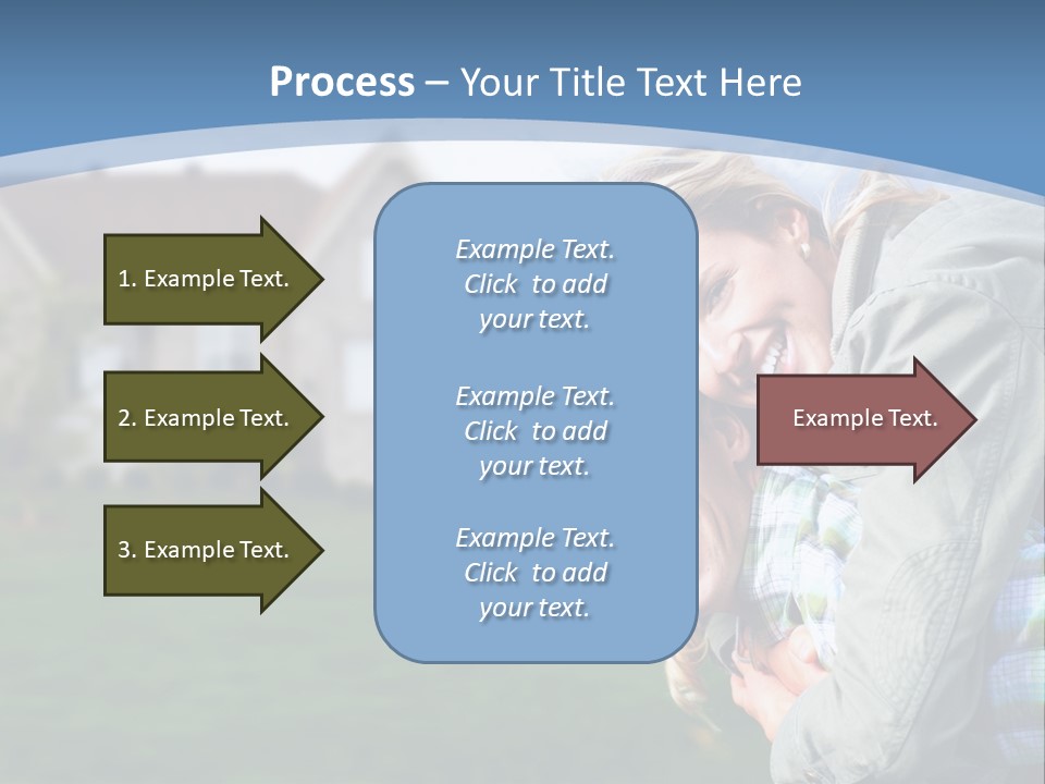 Family Residential Relationship PowerPoint Template