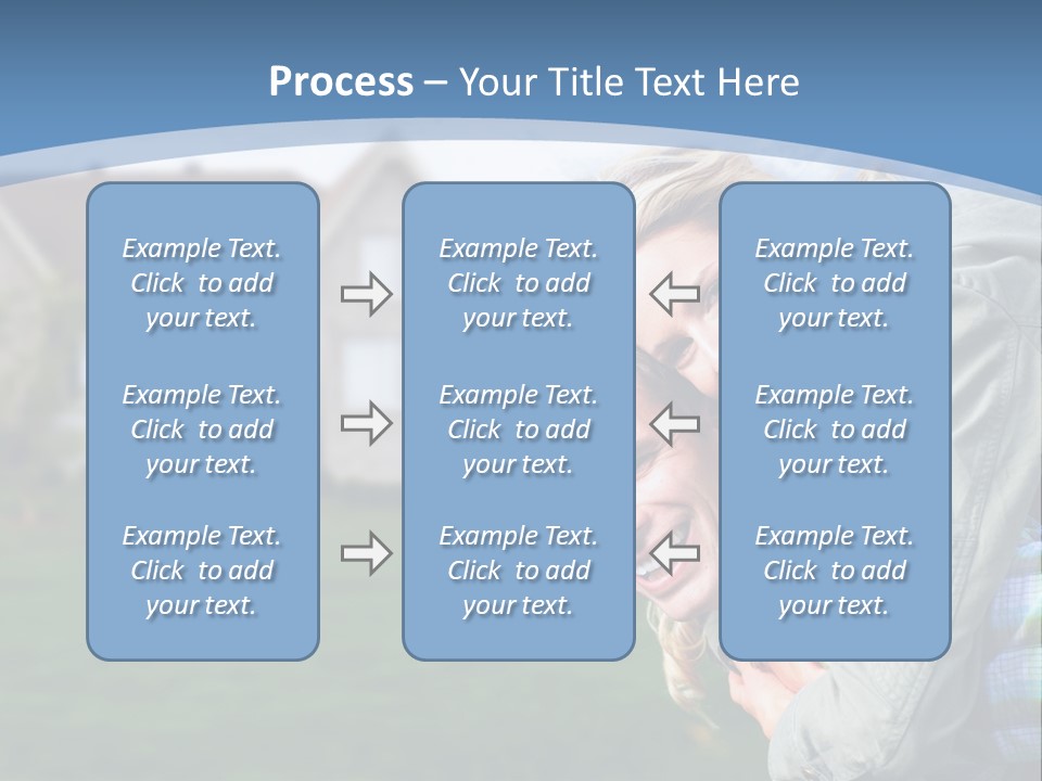Family Residential Relationship PowerPoint Template