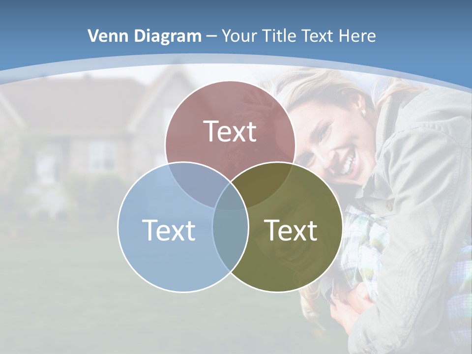 Family Residential Relationship PowerPoint Template