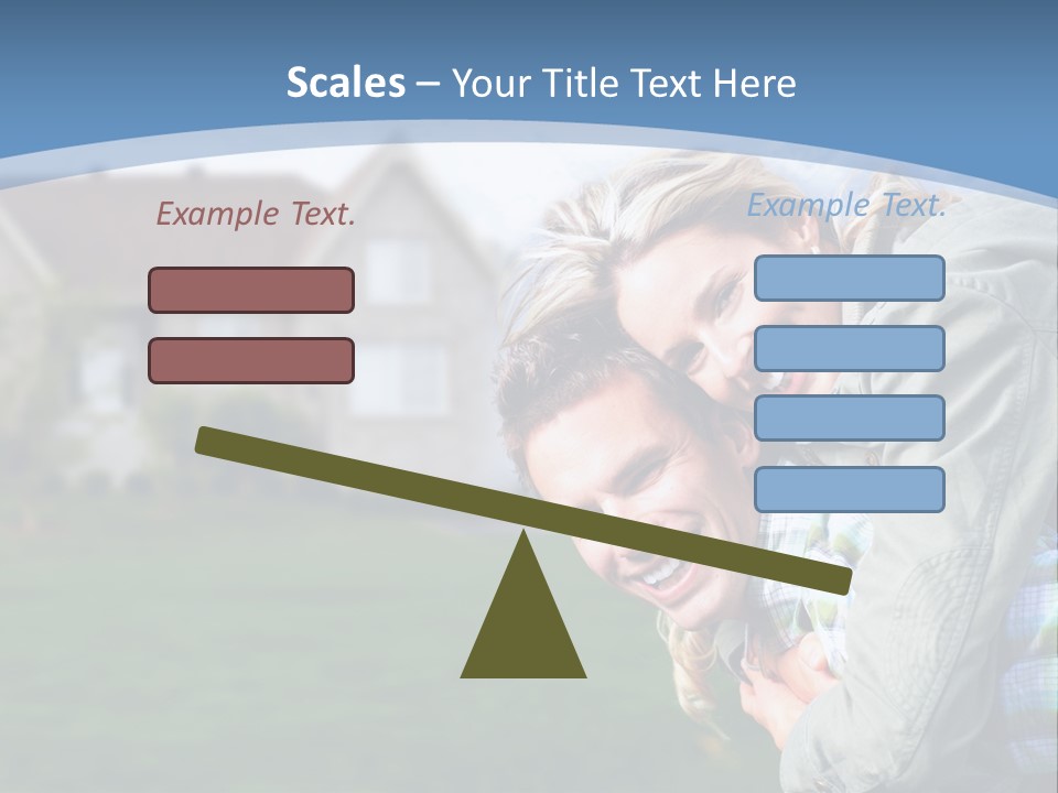 Family Residential Relationship PowerPoint Template