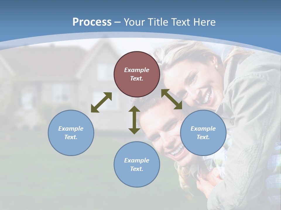 Family Residential Relationship PowerPoint Template