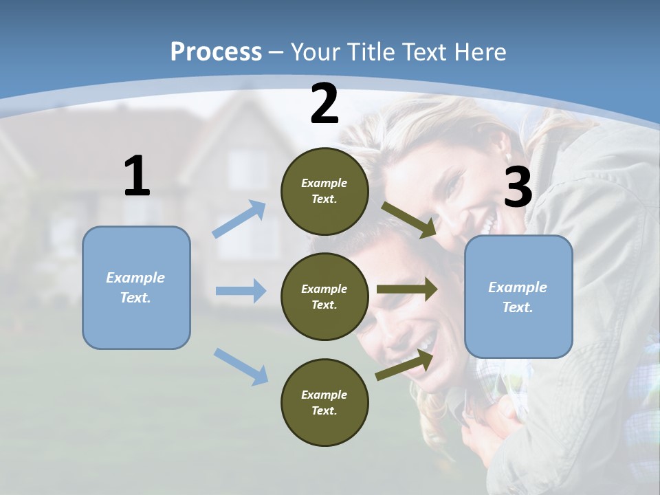 Family Residential Relationship PowerPoint Template