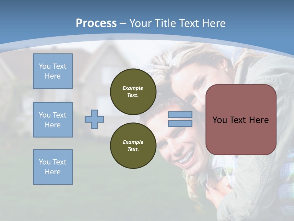 Family Residential Relationship PowerPoint Template