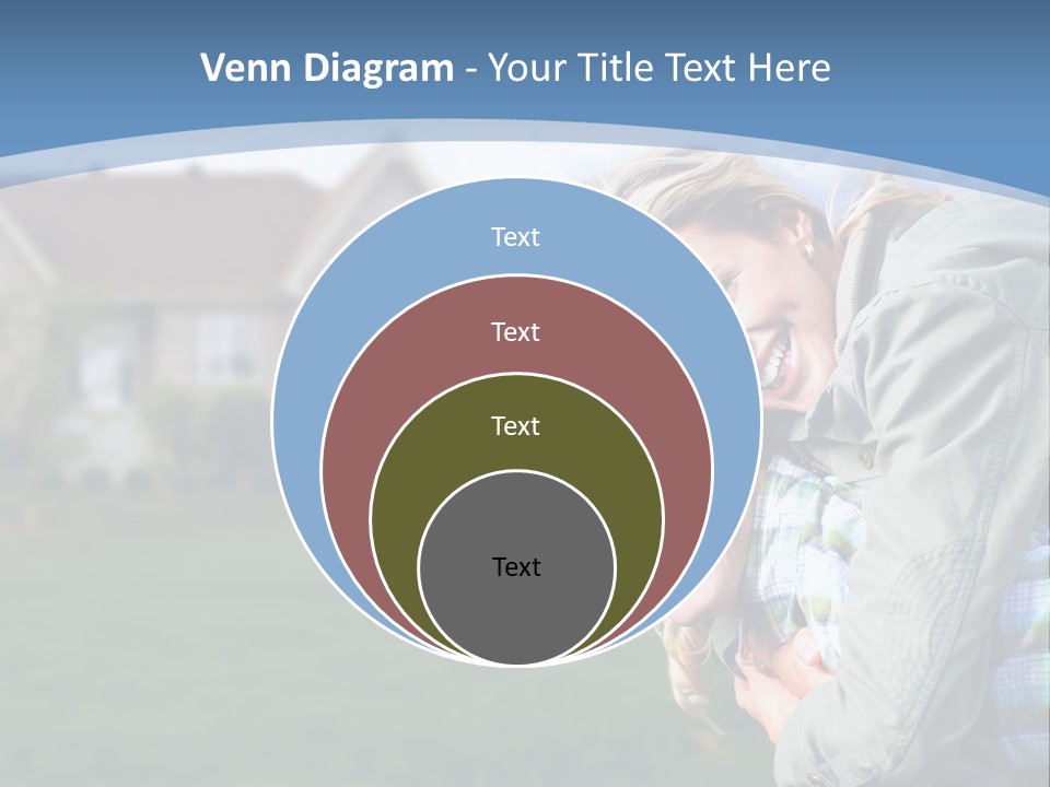 Family Residential Relationship PowerPoint Template