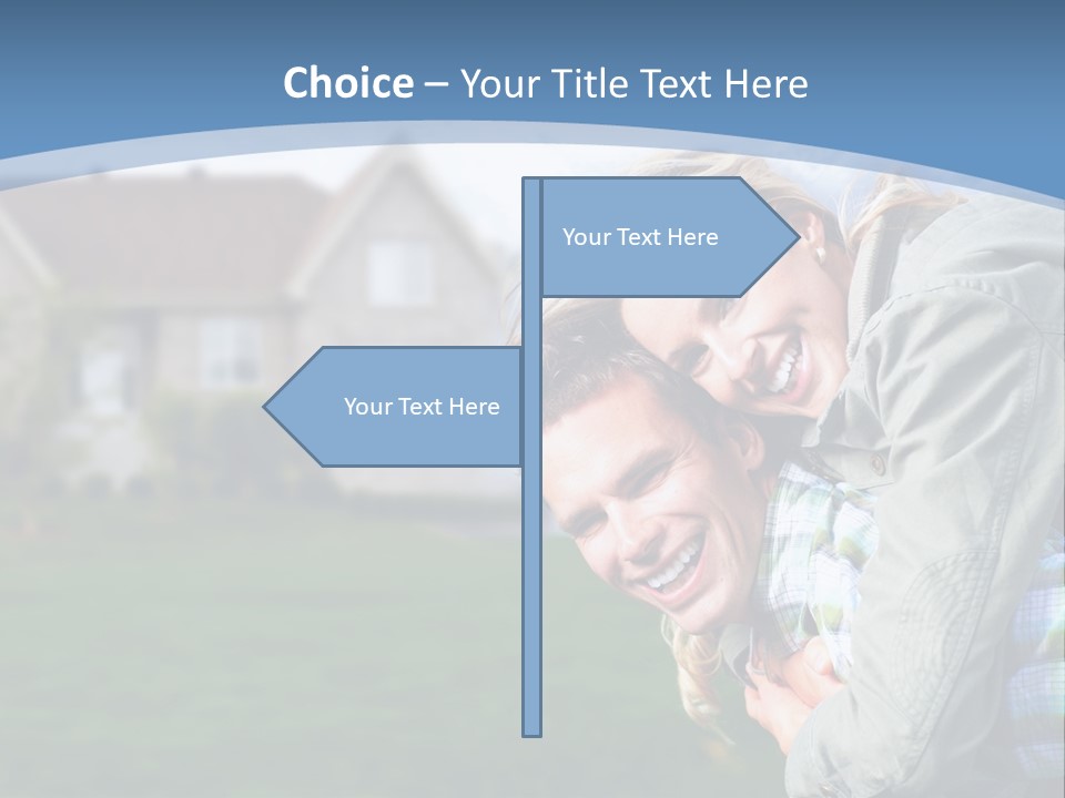 Family Residential Relationship PowerPoint Template