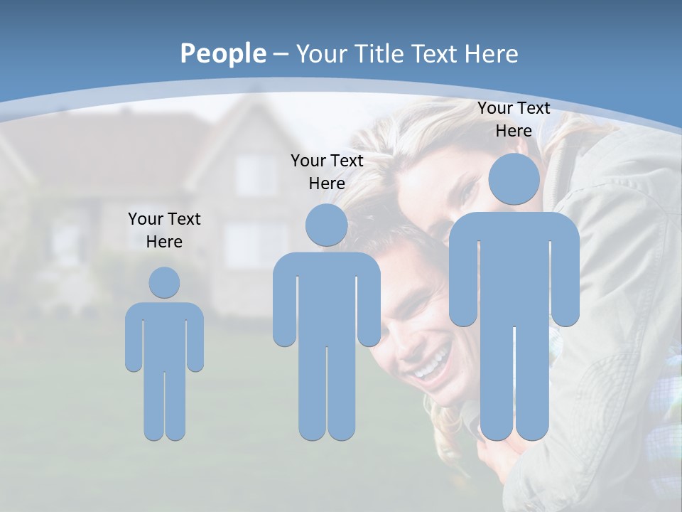 Family Residential Relationship PowerPoint Template