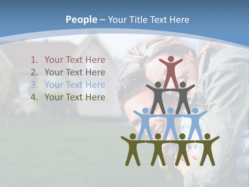 Family Residential Relationship PowerPoint Template