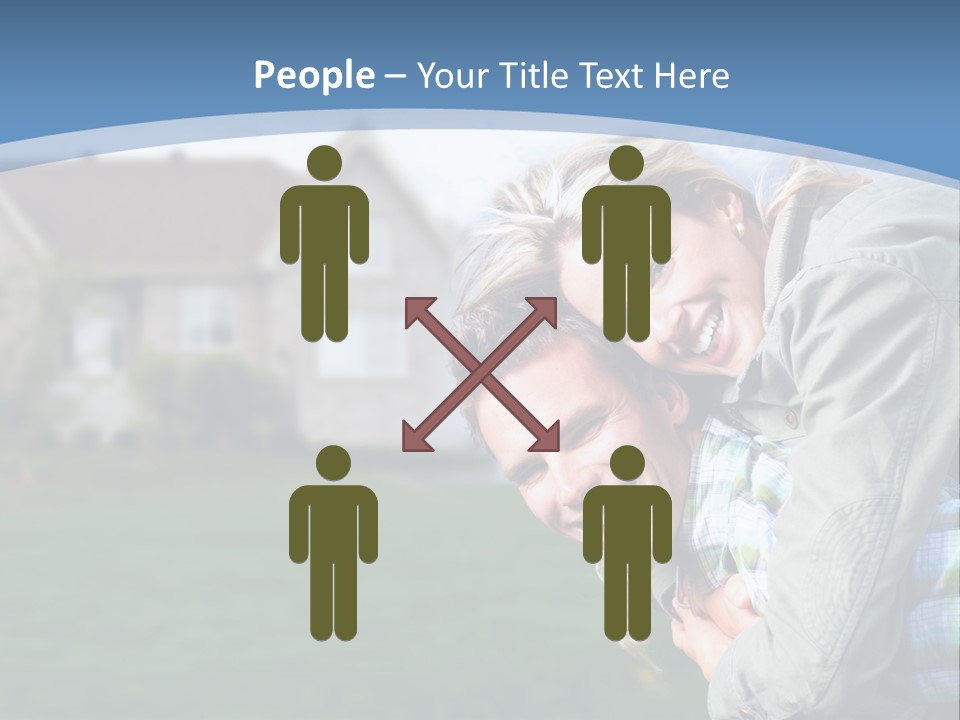 Family Residential Relationship PowerPoint Template