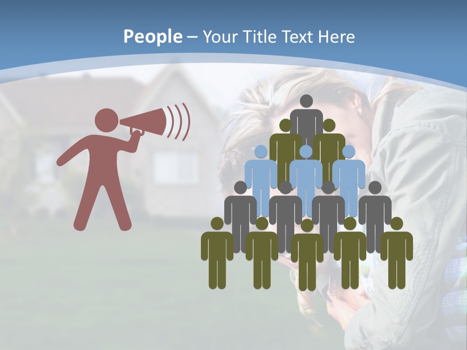 Family Residential Relationship PowerPoint Template