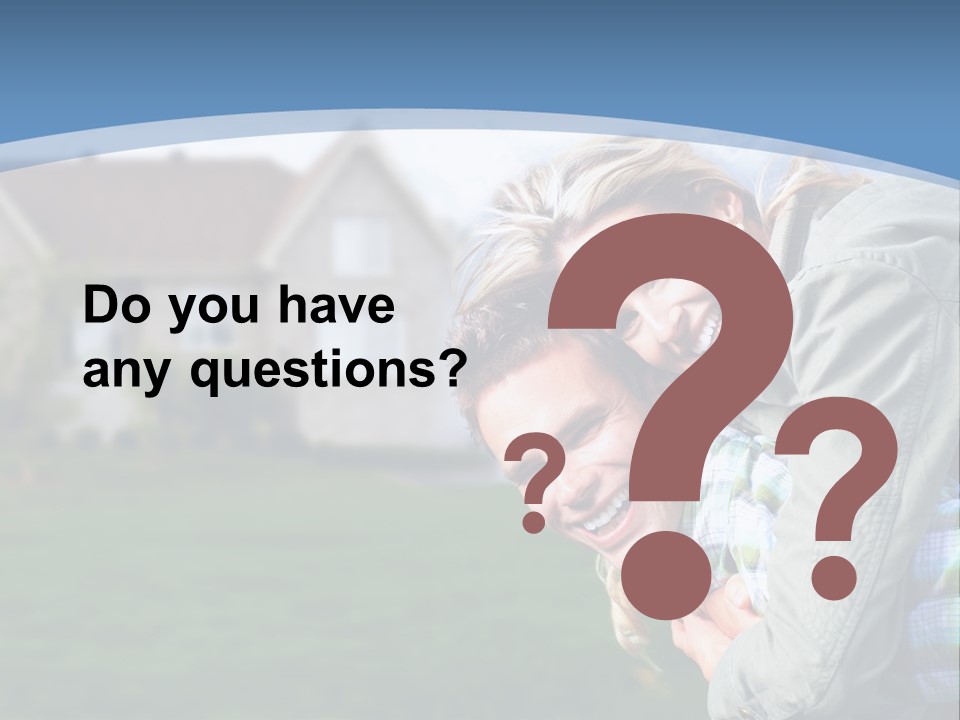 Family Residential Relationship PowerPoint Template