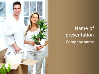 Romance Young Female PowerPoint Template