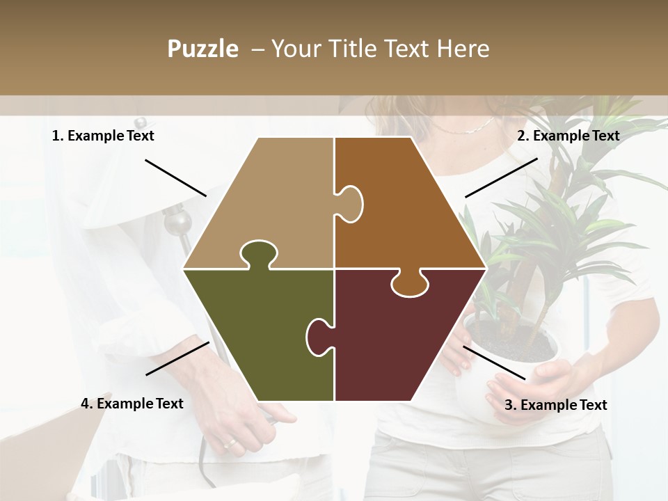 Romance Young Female PowerPoint Template