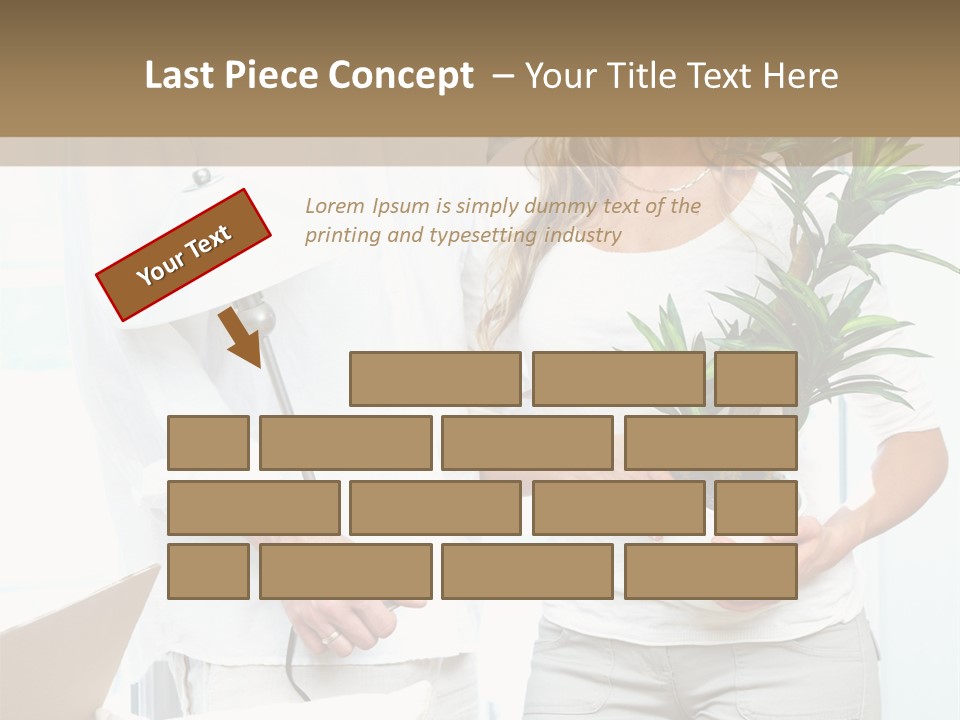 Romance Young Female PowerPoint Template